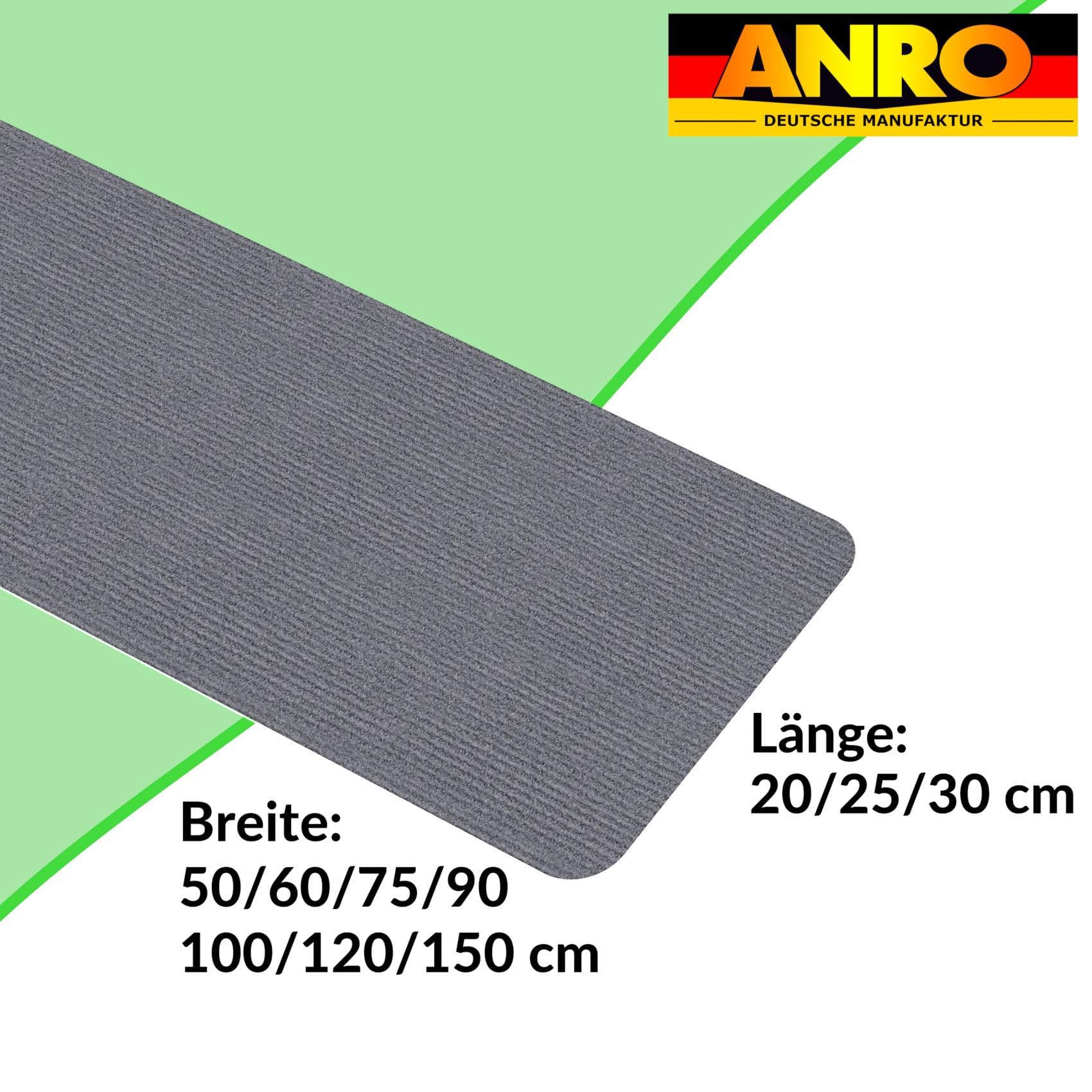 Tappetini Per Scale Antiscivolo Autoadesivi - Grigio, Facili Da Installare E Lavabili, Ideali Per Interni - Foto 3