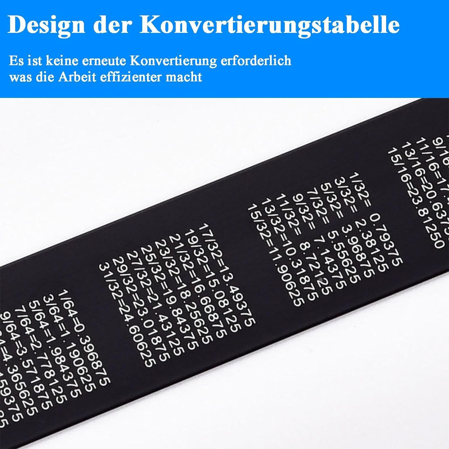 Righello In Acciaio Inox DAUMKINO 30cm - Doppia Scala Metrica/Imperiale Per Hobby, Scuola E Lavoro - Foto 4