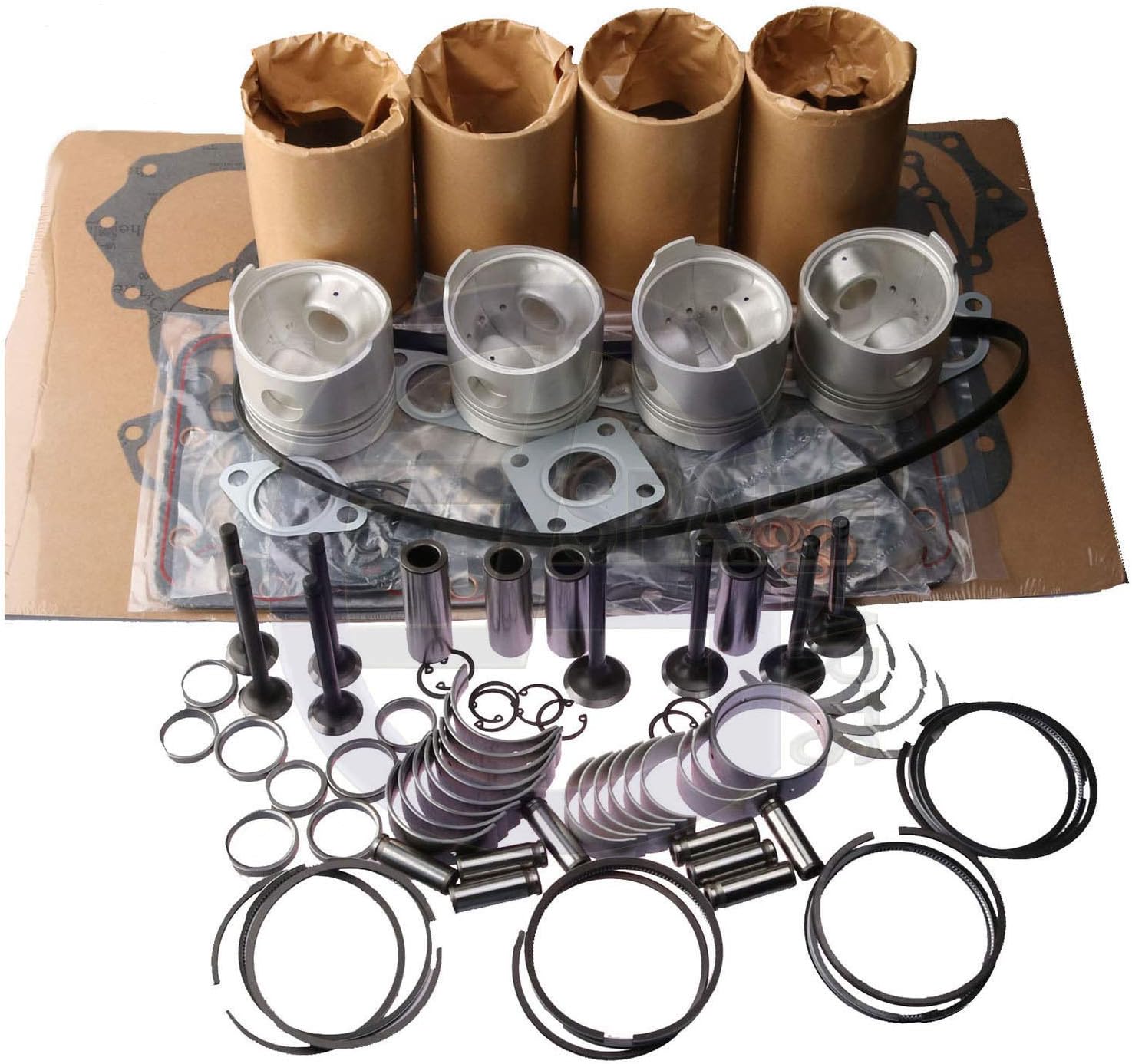 zt truck parts Overhaul Rebuild Kit Compatible with Kubota