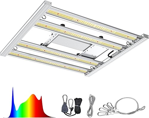 Adiding Luz LED de espectro completo para crecimiento, GP3000, 2.9umolJ, luces de plantas de 300 W para cobertura de 3 x 3 pulgadas, tienda de