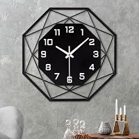 VIVILINEN 60cm Néma Fali Óra Vintage Stílusú Quartz Falióra Nappalihoz Hálóhoz 1