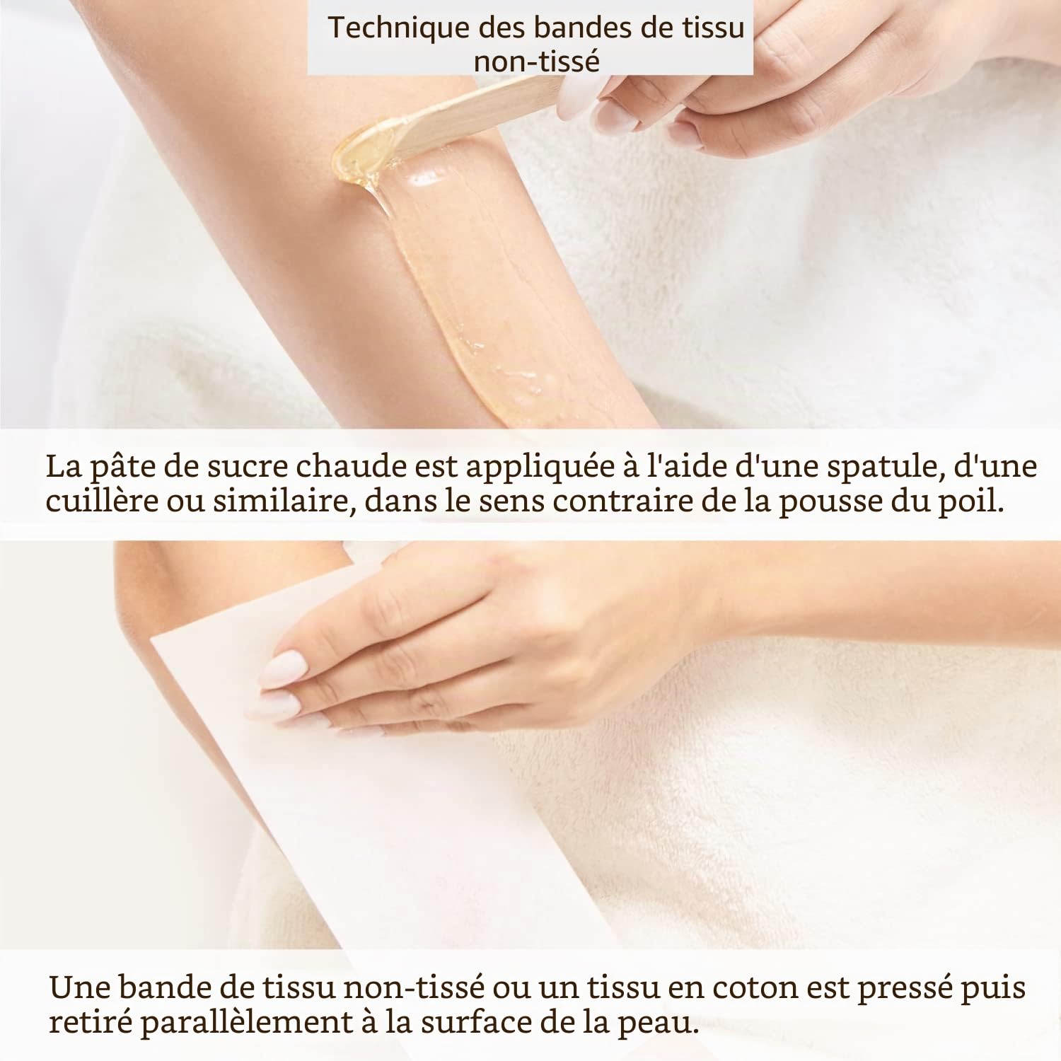 Beauty Sugar Strong Lot de 4 boîtes XXL de 600 g de pâte à sucre pour épilation