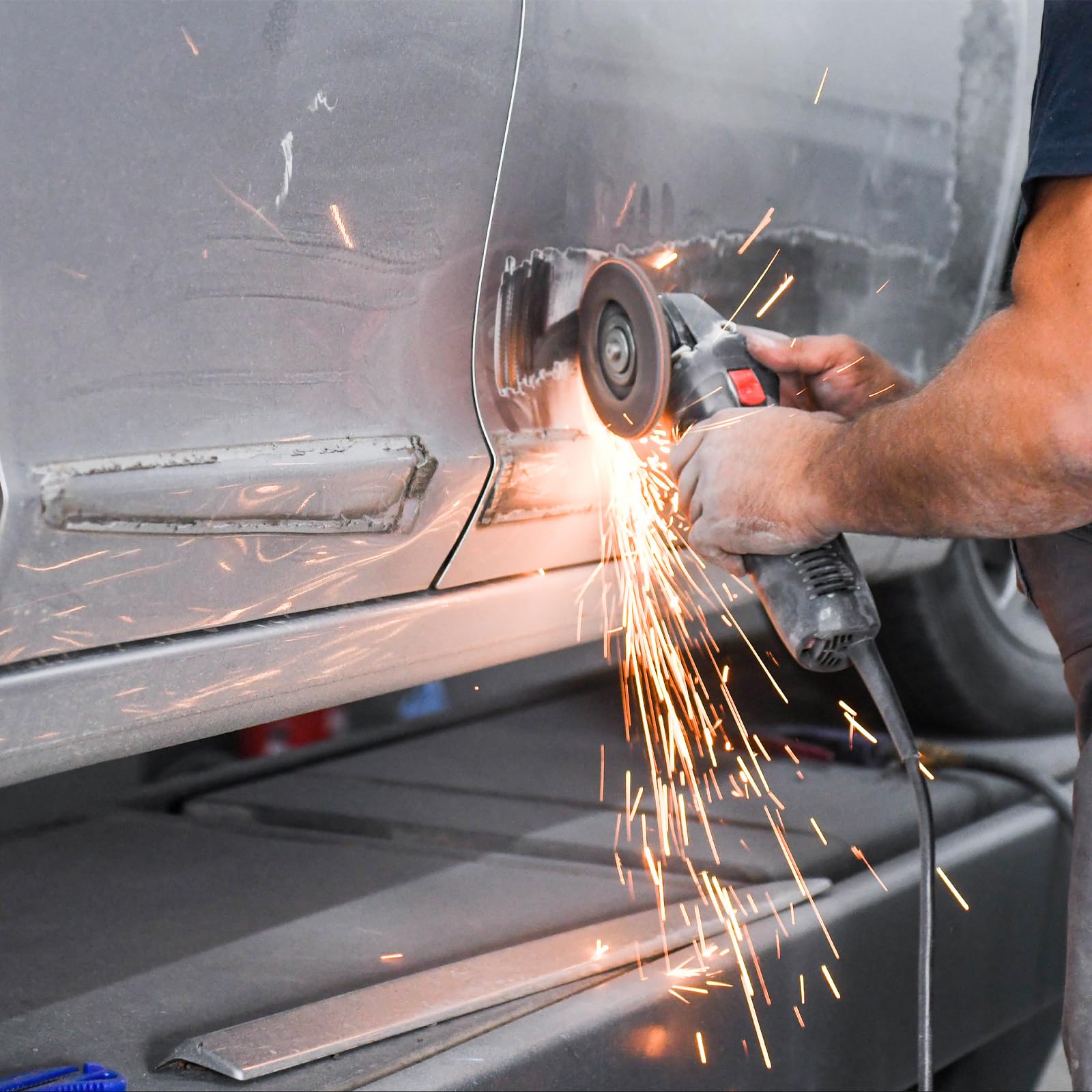 QUARKZMAN Glasvezelmat, glasvezel, 1 x 5 m, voor auto's, boten, vacuüm, vormen, reparatie