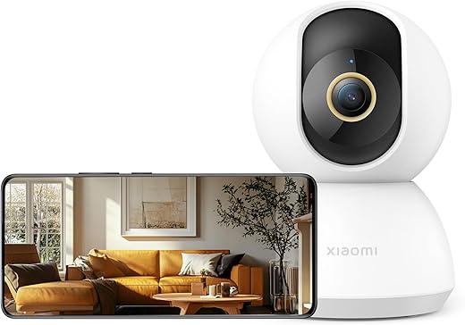 Xiaomi Mi 360° Home Security Camera 2K (1296p)| 2024 New Launch| 3MP High Res| F/1.6 High Aperture for Superior Colors| CCTV Camera for Home| AI…