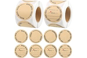 600 Pcs 2" Label Stickers for Jars Canning Labels