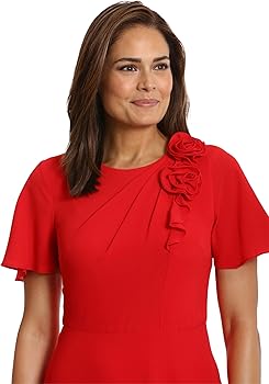 Velour rosette flare dress etoll】Velour rosette flare dress etoll Velour rosette flare dress etoll】Velour rosette flare dress etoll