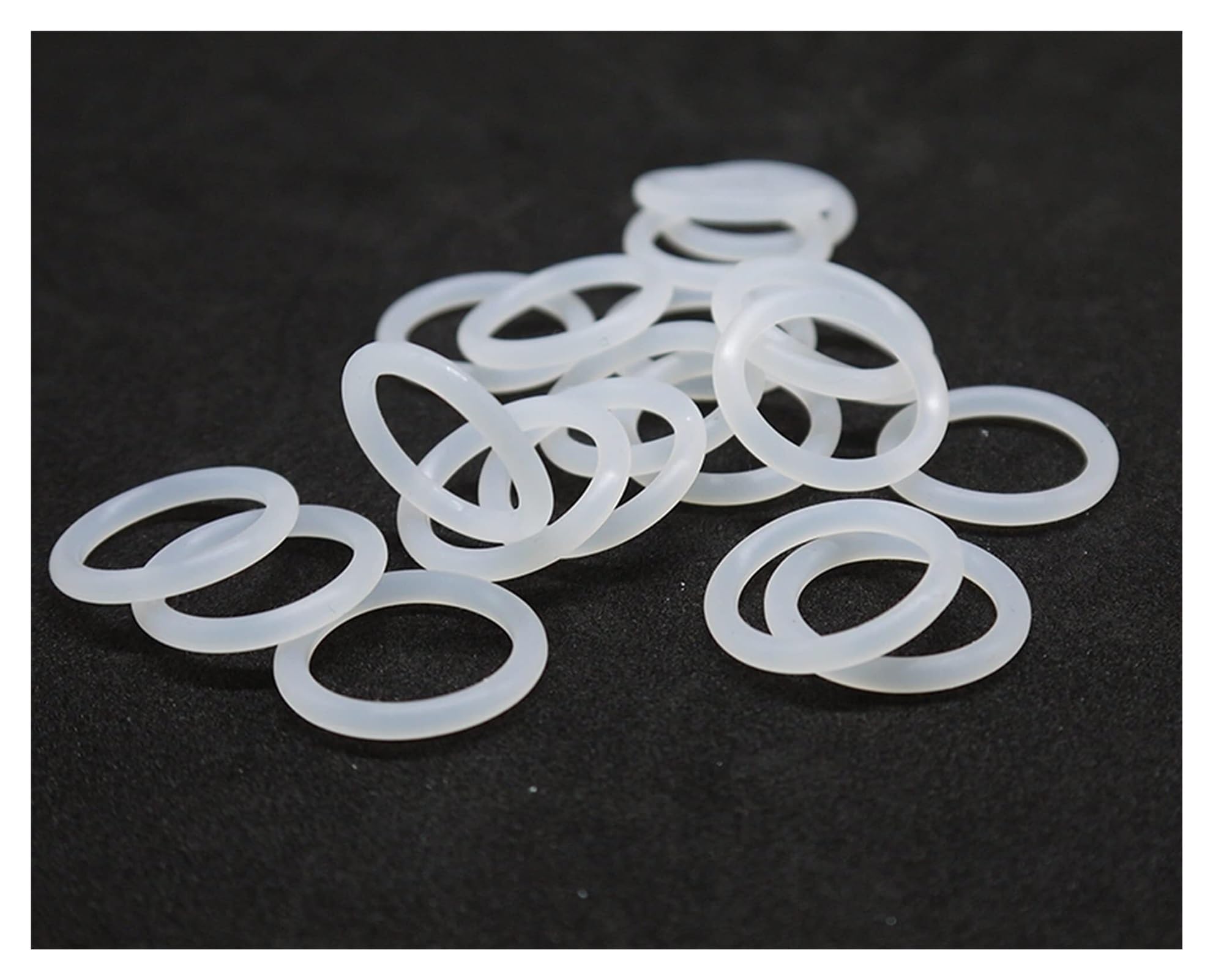 Anillo tórico Kit de juntas tóricas de goma, surtido de 10 piezas, junta tórica, espesor CS 3 mm OD 10~75 mm, arandela impermeable con aislamiento de caucho de silicona, forma redonda, juntas tórica