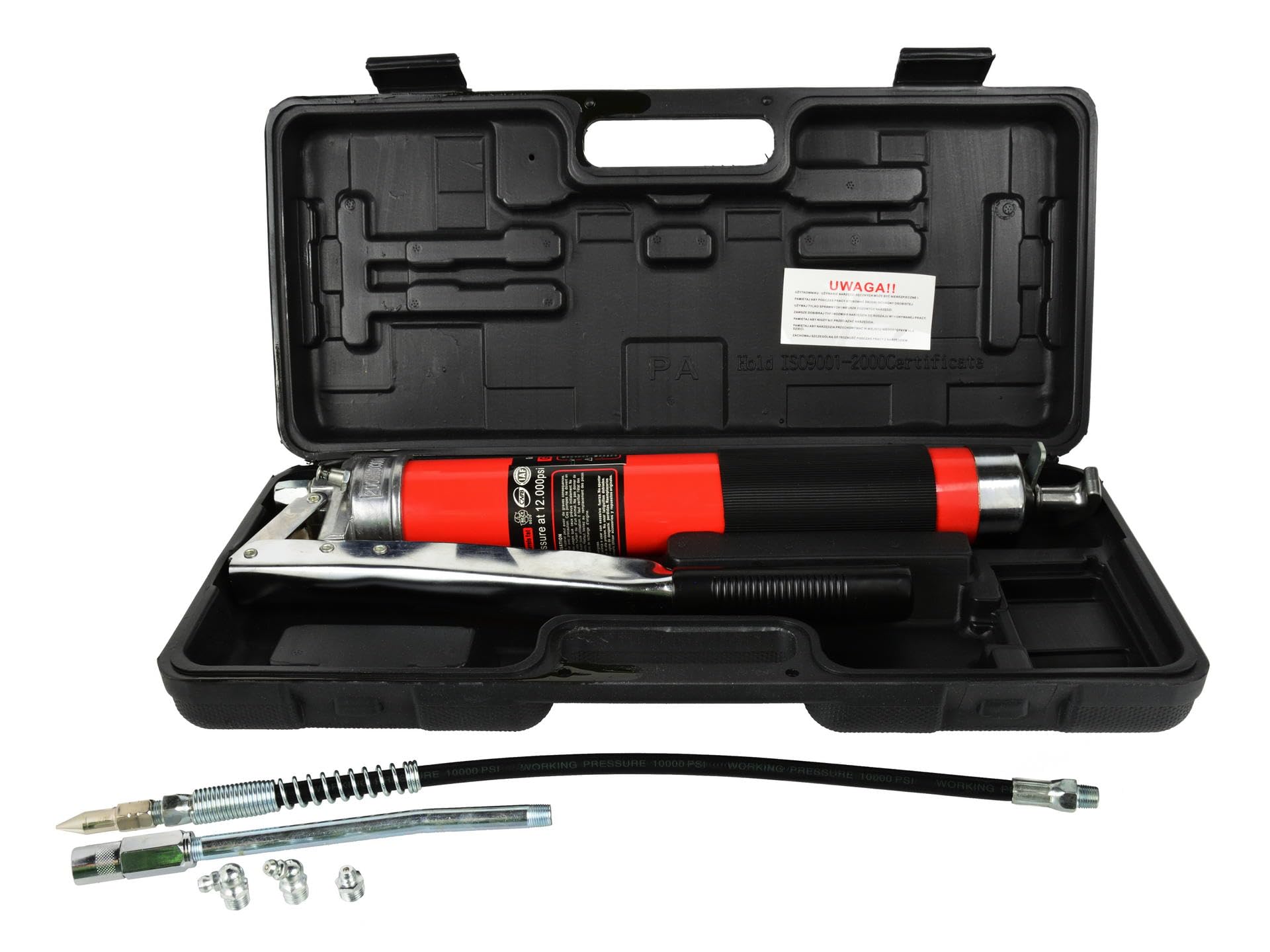 BSD Lubricador Manual Profesional 600cc / Rojo/Maleta /