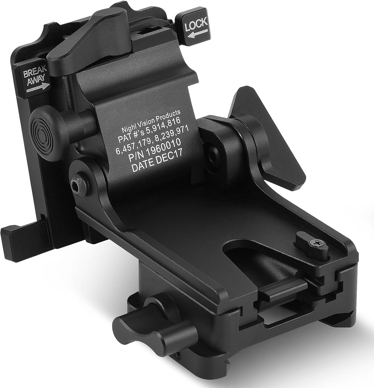 Gexmil Night Vision Goggles NVG Mount Aviation Grade Aluminum Fast Helmet for PVS14/PVS18/PVS15/PVS7