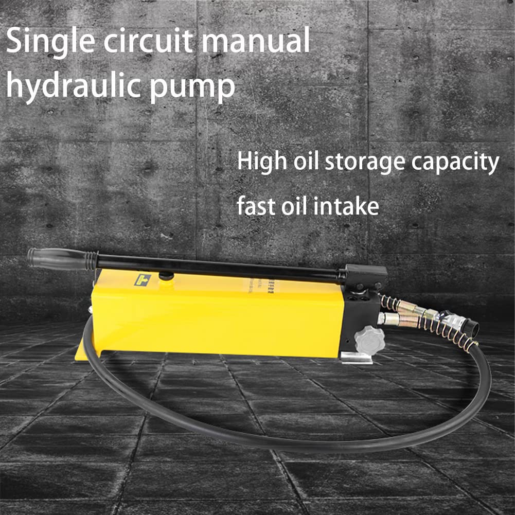 Hydrauliczna pompa ręczna CP-700D Wysokociśnieniowa pompa olejowa Hydrauliczna kwadratowa ręczna pompa ciśnieniowa oleju Pojedynczy obwód do narzędzi hydraulicznych