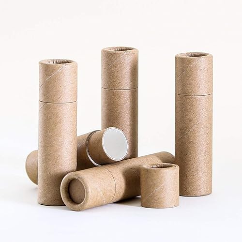 0.2 fl oz Kraft Cartón Bálsamo/Salve/Cosmético/Loción Tubos x 300
