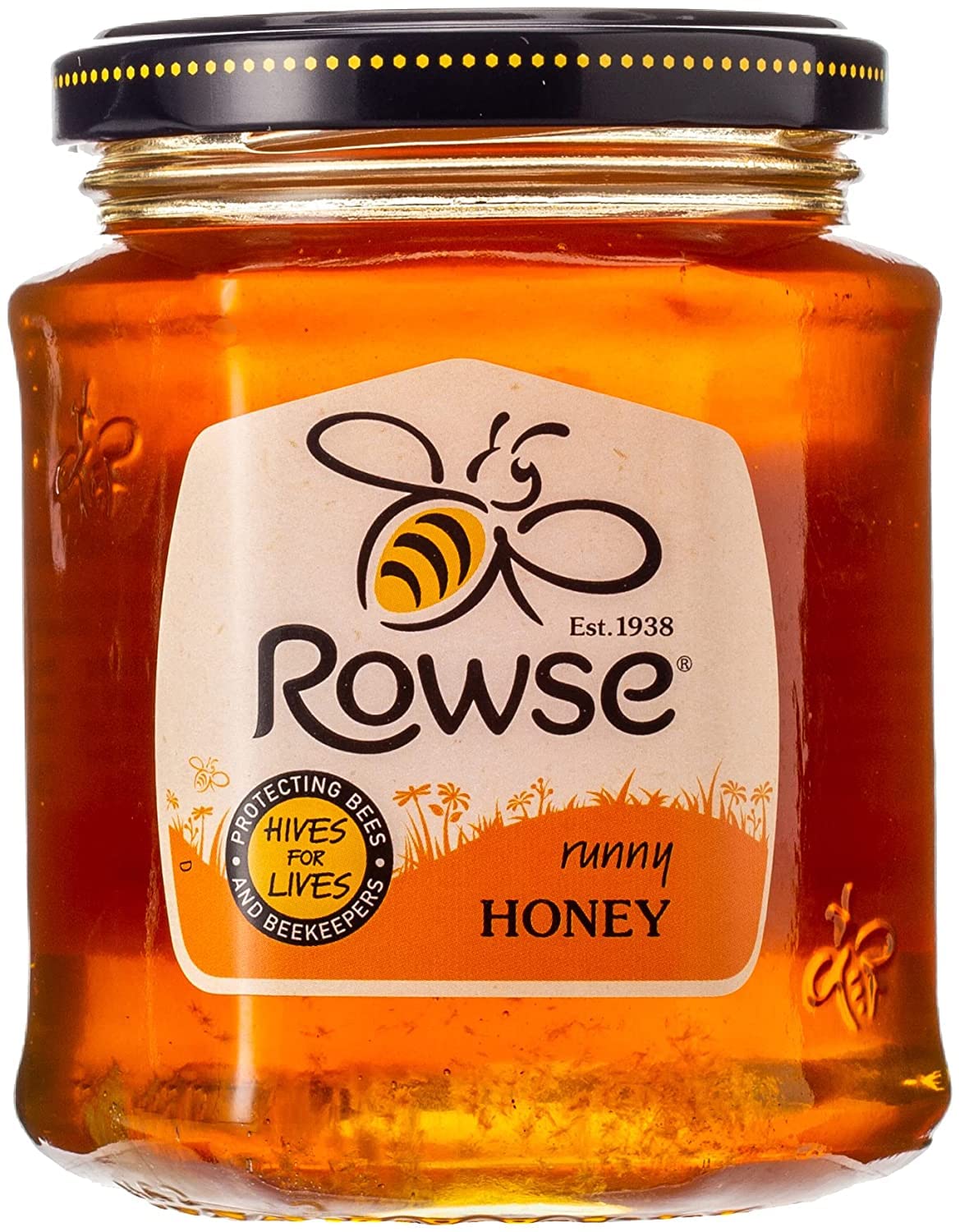 Rowse Pure And Natural Clear Honey 340g