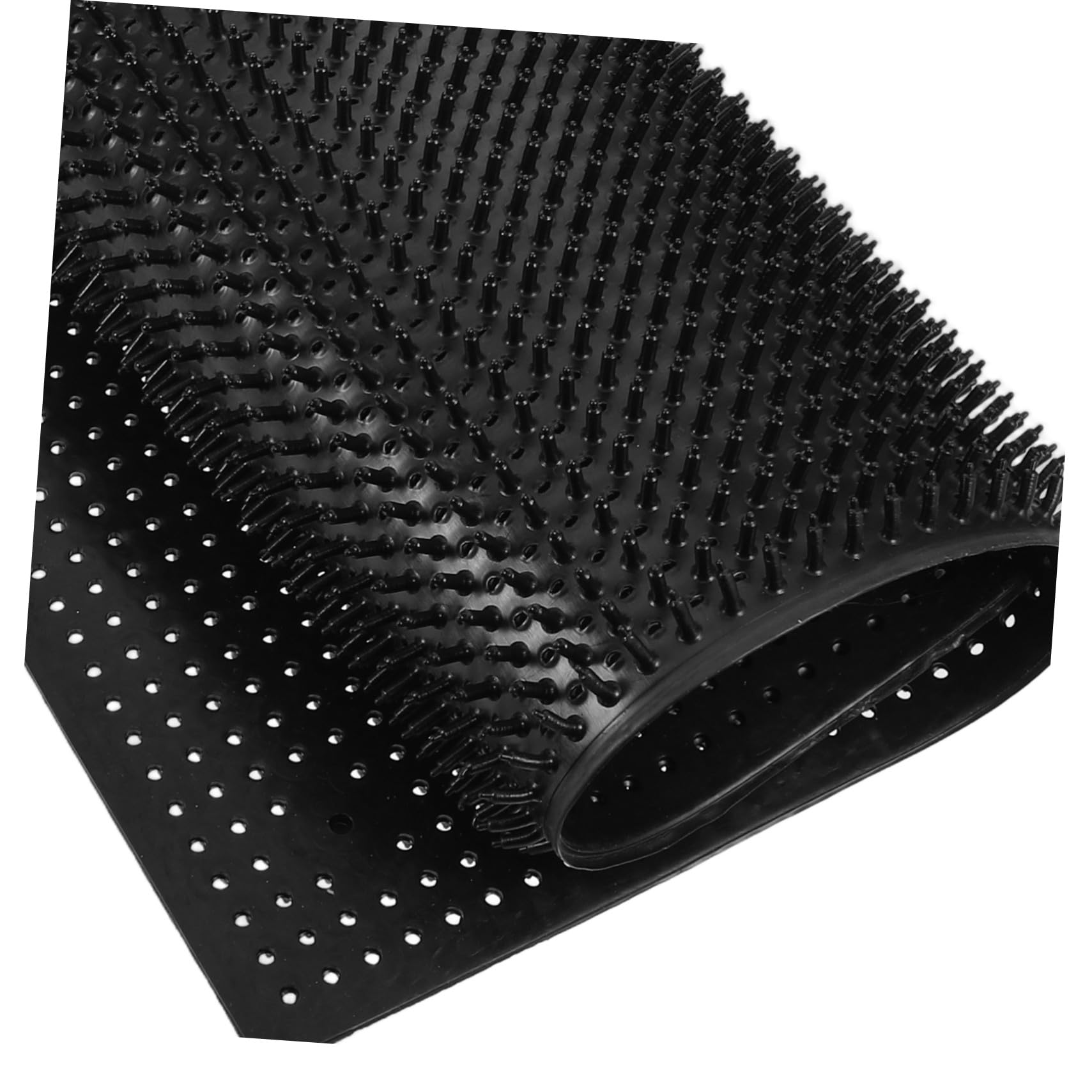 Spazzola Tiragraffi per Bovini e Equini Accessorio per Box e Recinti Pannello Stop Prurito per Allevamento Indoor e Outdoor Supporto Benessere Animale Facilmente Montabile