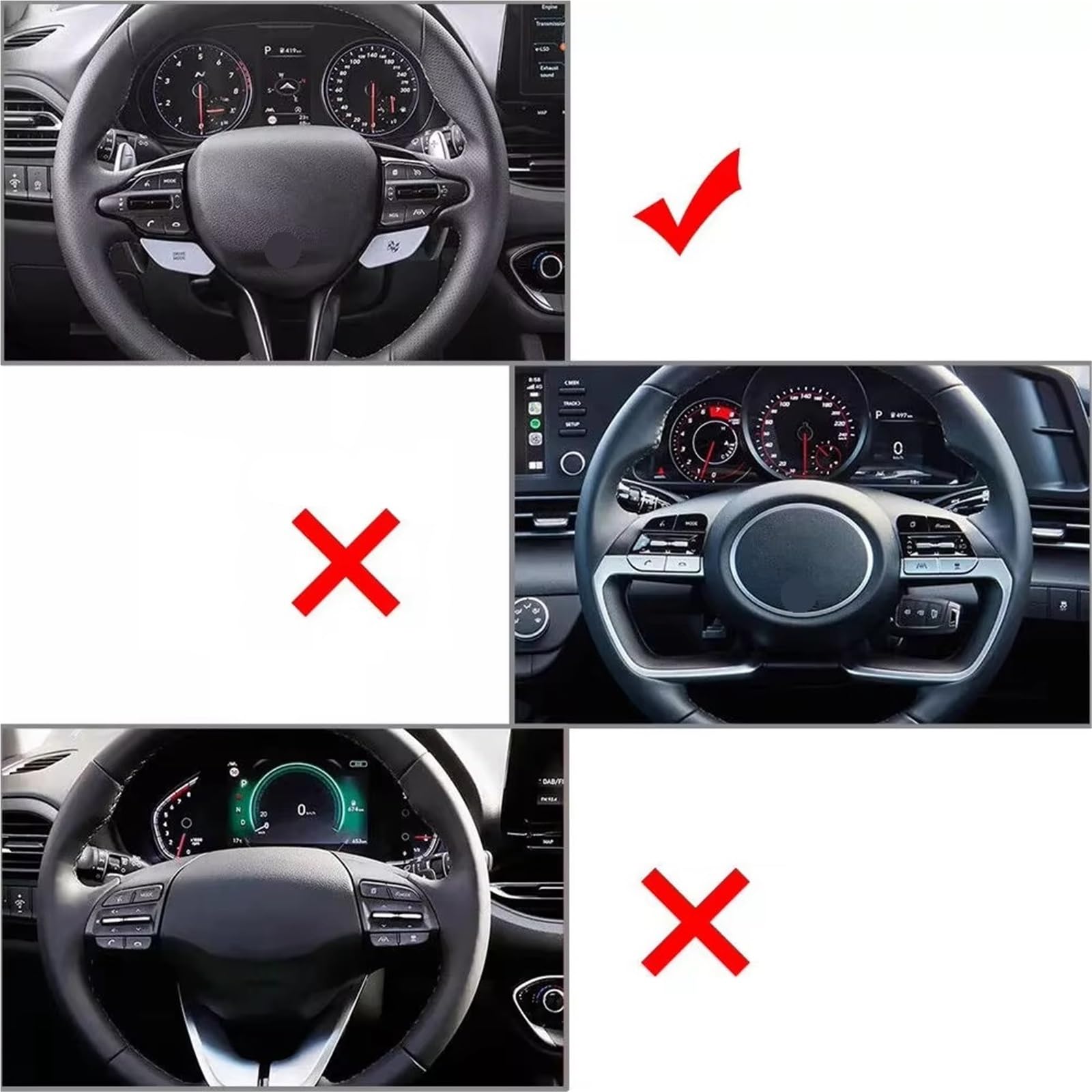 Volante Paddle Compatibile Con Hyundai Per Elantra N 2021 2022 2023 1 Coppia Di Accessori Per Auto Volante Shifter Paddle Shift Estensione