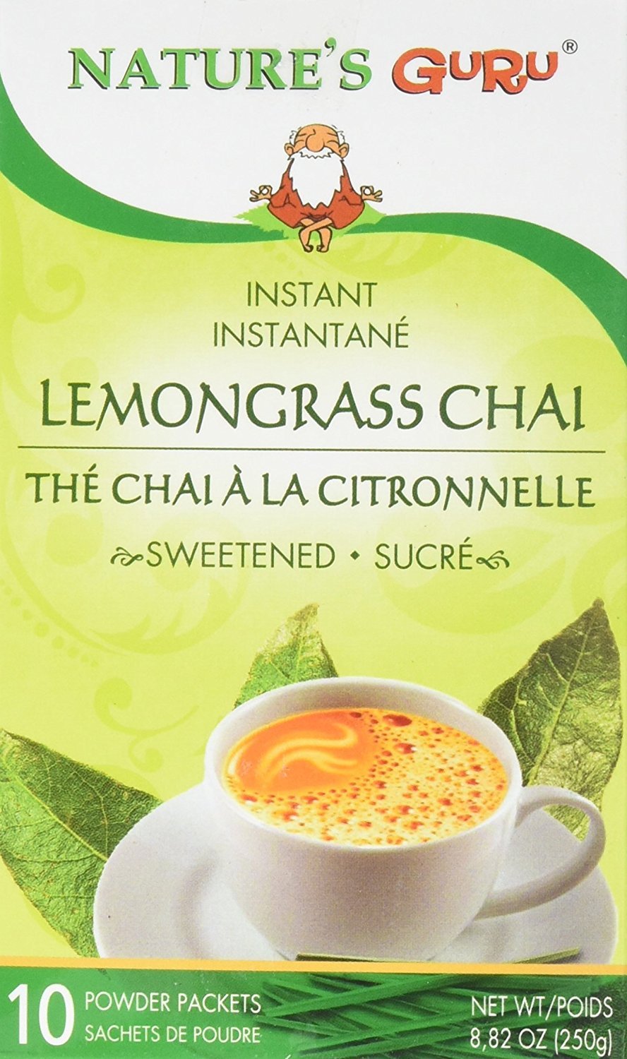 Nature's Guru Instant Masala Spice Chai Tea Drink Mix Unsweetened 10 Count Single Serve On-the-Go Drink Packets, 5.64 Ounce (Pack of 1) (MCU_FBA) image 5