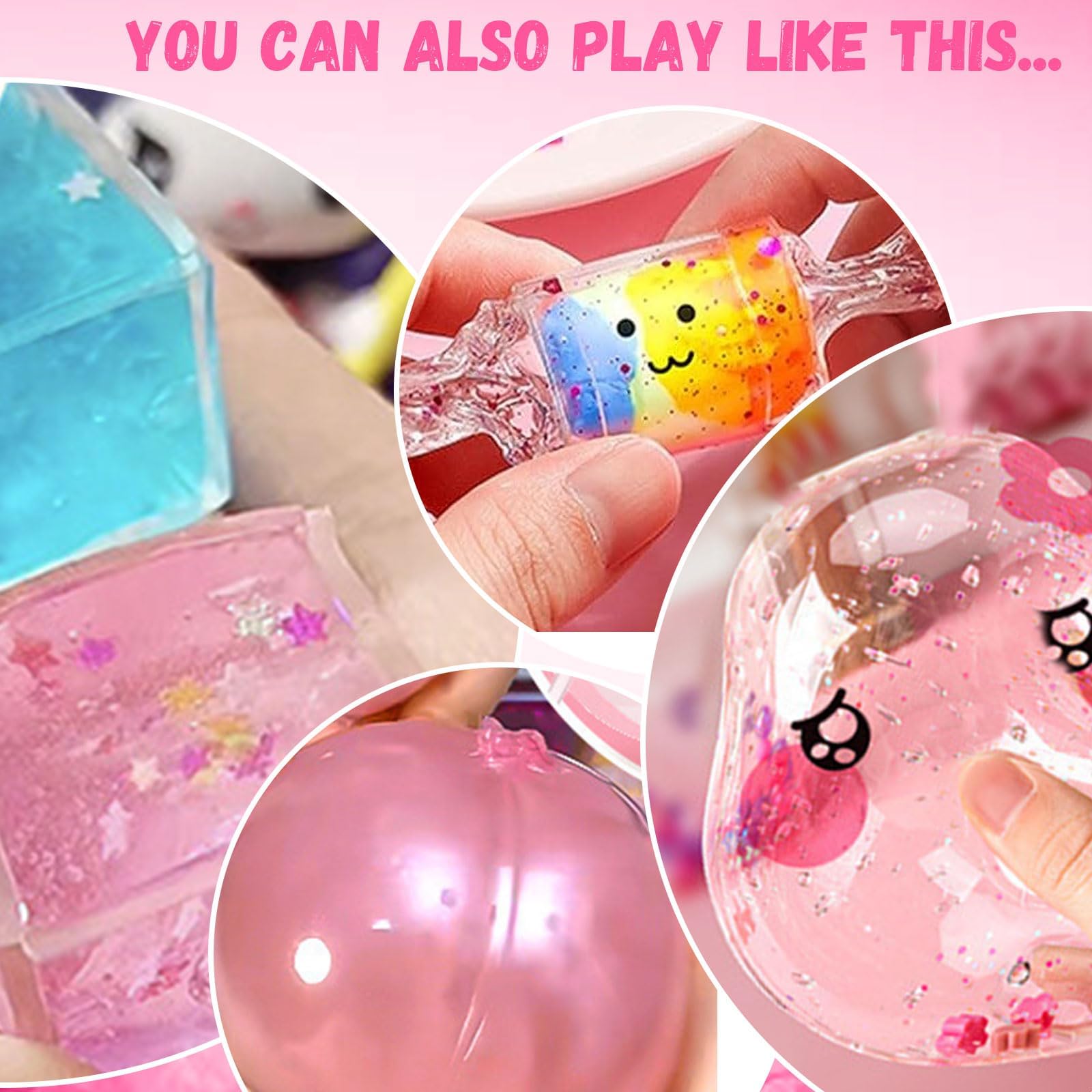 VICTERR Nano Tape Bubble Set, 6 Pièces Nano Tape Bubble Kit Bricolage Enfant avec Poudre Scintillante, Autocollants, Jouet Enfant Cadeau Anniversaire Noël VICTERR Nano Tape Bubble Set, 6 Pièces Nano Tape Bubble Kit Bricolage Enfant avec Poudre Scintillante, Autocollants, Jouet Enfant Cadeau Anniversaire Noël