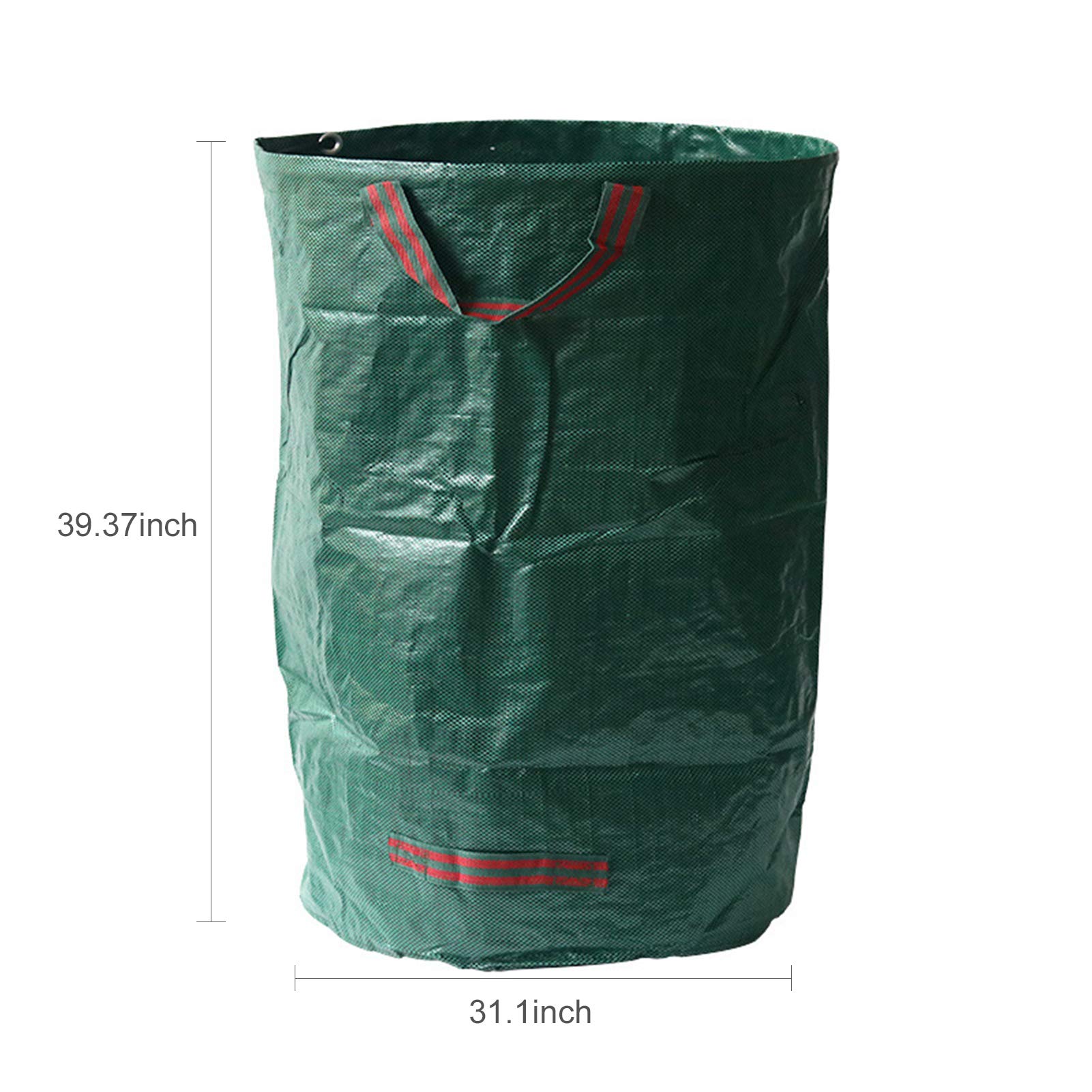 Sacchetti per rifiuti da giardino, contenitori riutilizzabili e