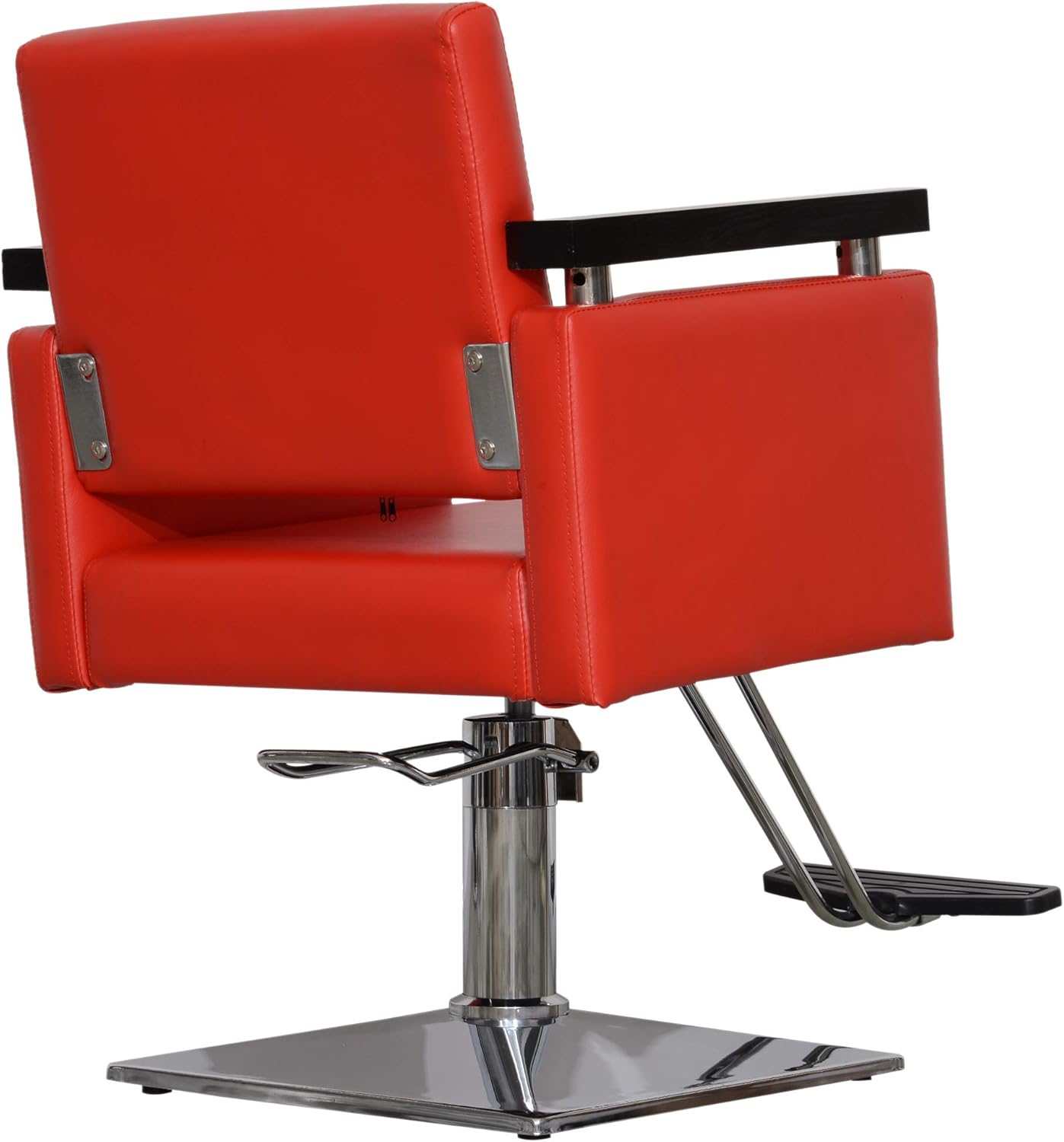 BarberPub Classic Hydraulic Barber Chair Salon Beauty Spa Styling Salon Equipment 8803 (Red) : Beauty & Personal Care