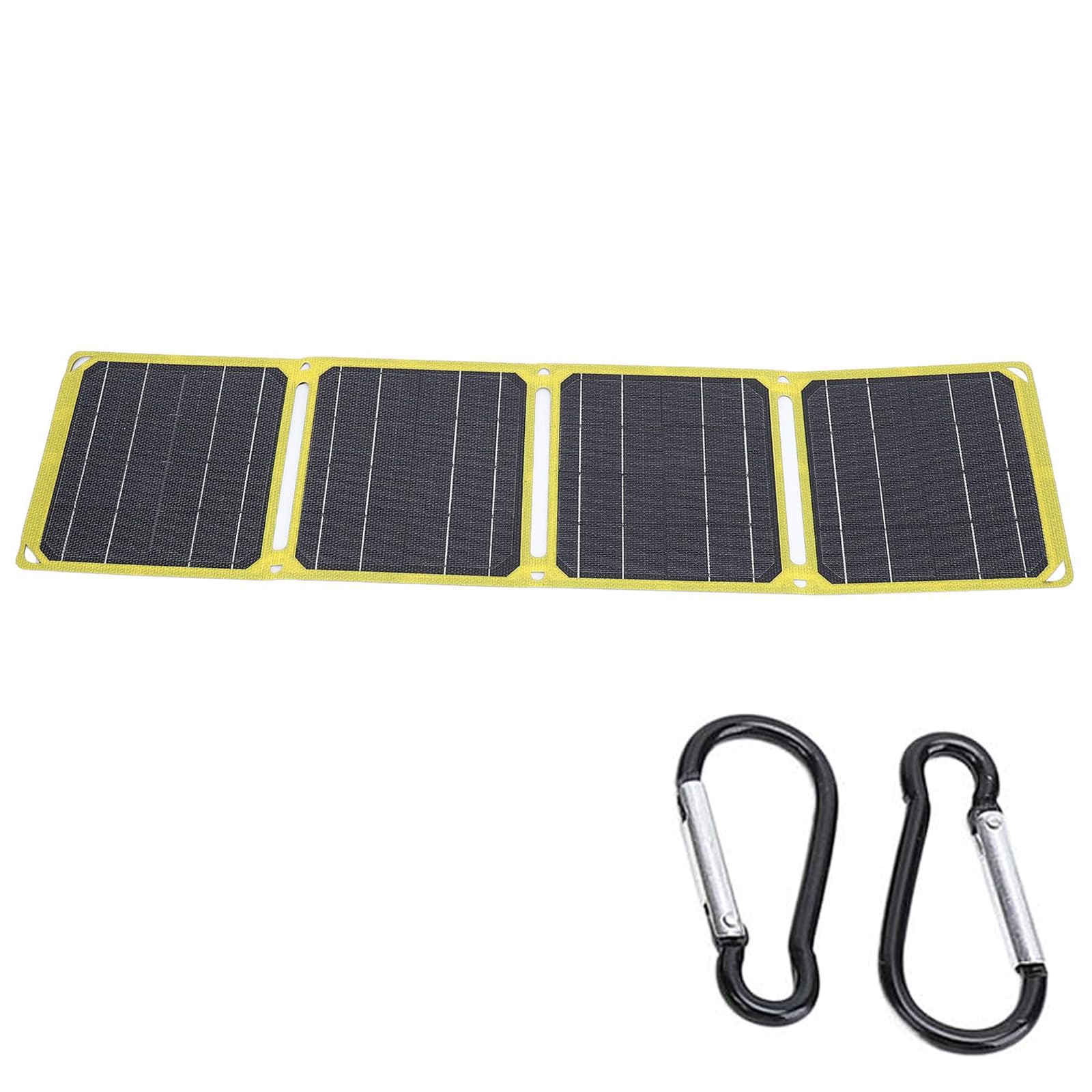 Buxuaaaa Multicolor Efficient 40W Foldable Solars Panel Set With Usb And Port Etfe Materials Accessory For Camping And Emergencys Set Waterproof Solars Panel