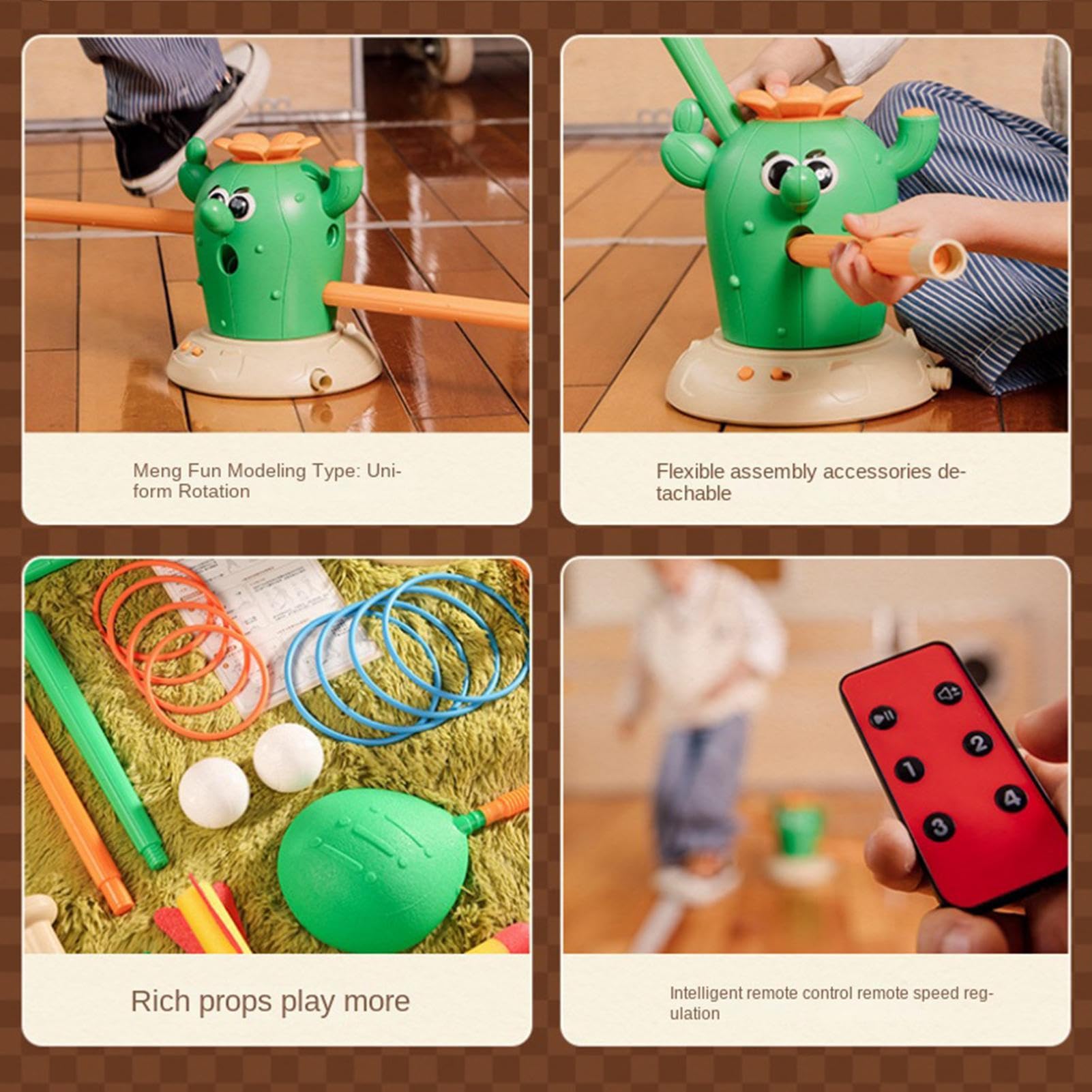 Juguete Saltarín 4 en 1 Divertidos Juegos Deportivos de | Juguetes Interactivos Musicales de Salto para Exteriores para Niños y Niñas, Exterior, Colegio, Aula, Jardín,