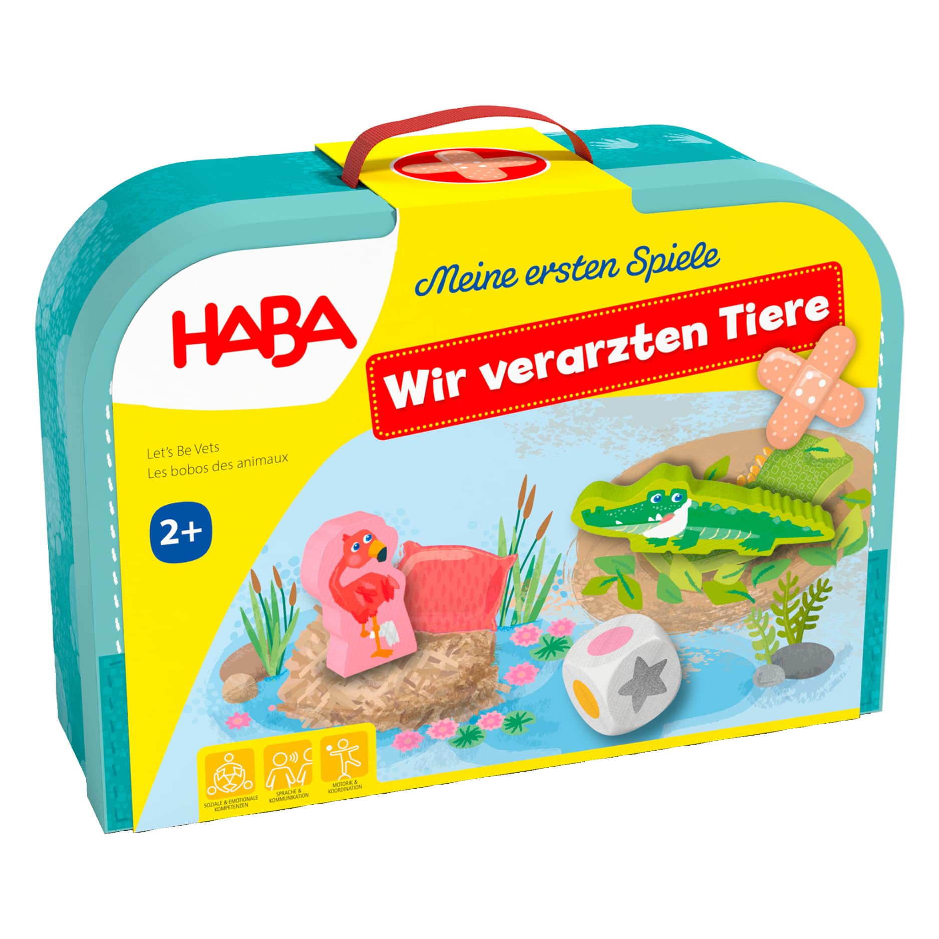 My first games – We have animal doctors, doctor's case with two game ideas to understand early rules, take care of animals in a fun way, for children to