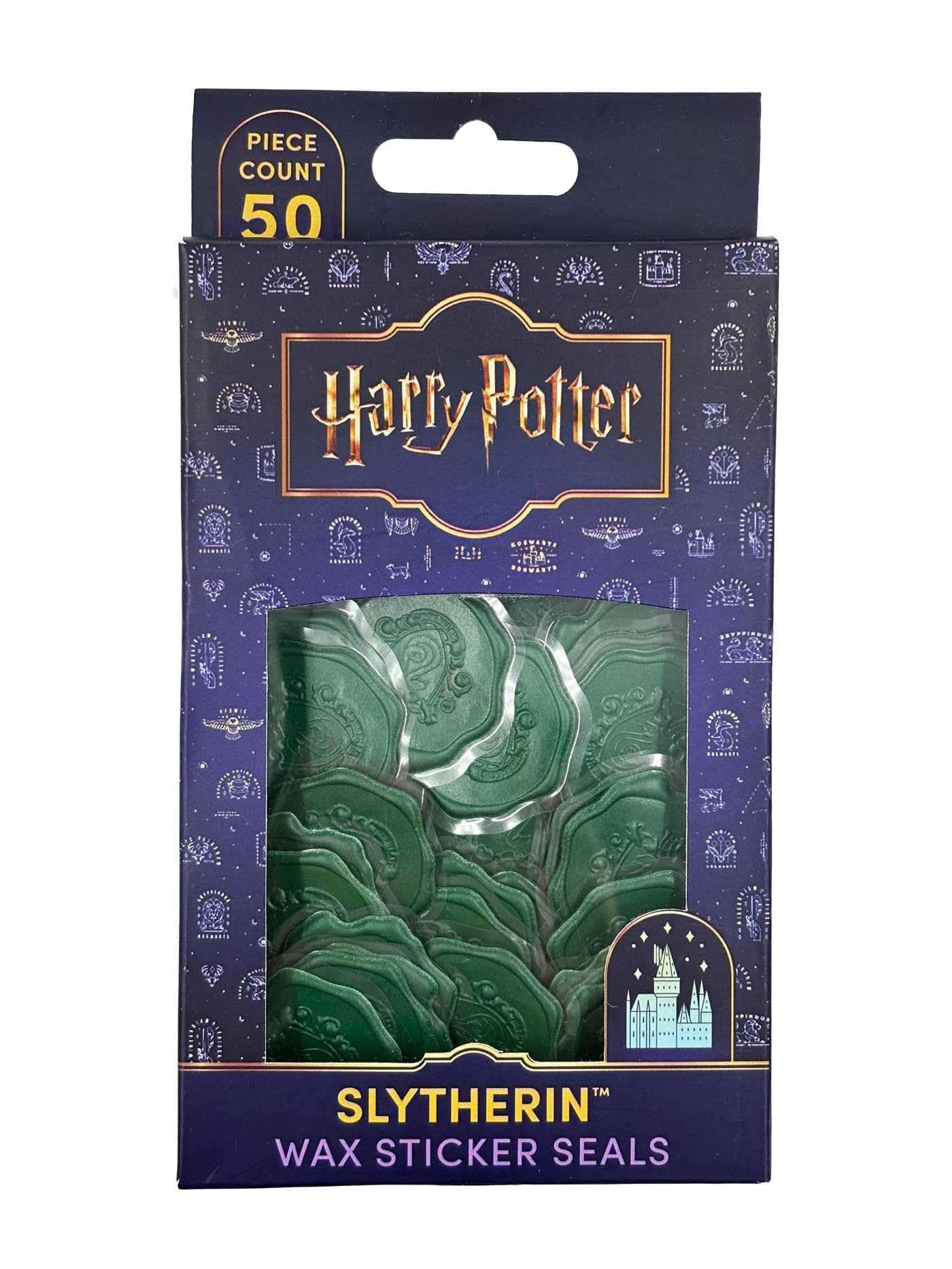 Harry Potter: Slytherin Wax Sticker Seals (Set of 50) by  Ins... - 9798886639926
