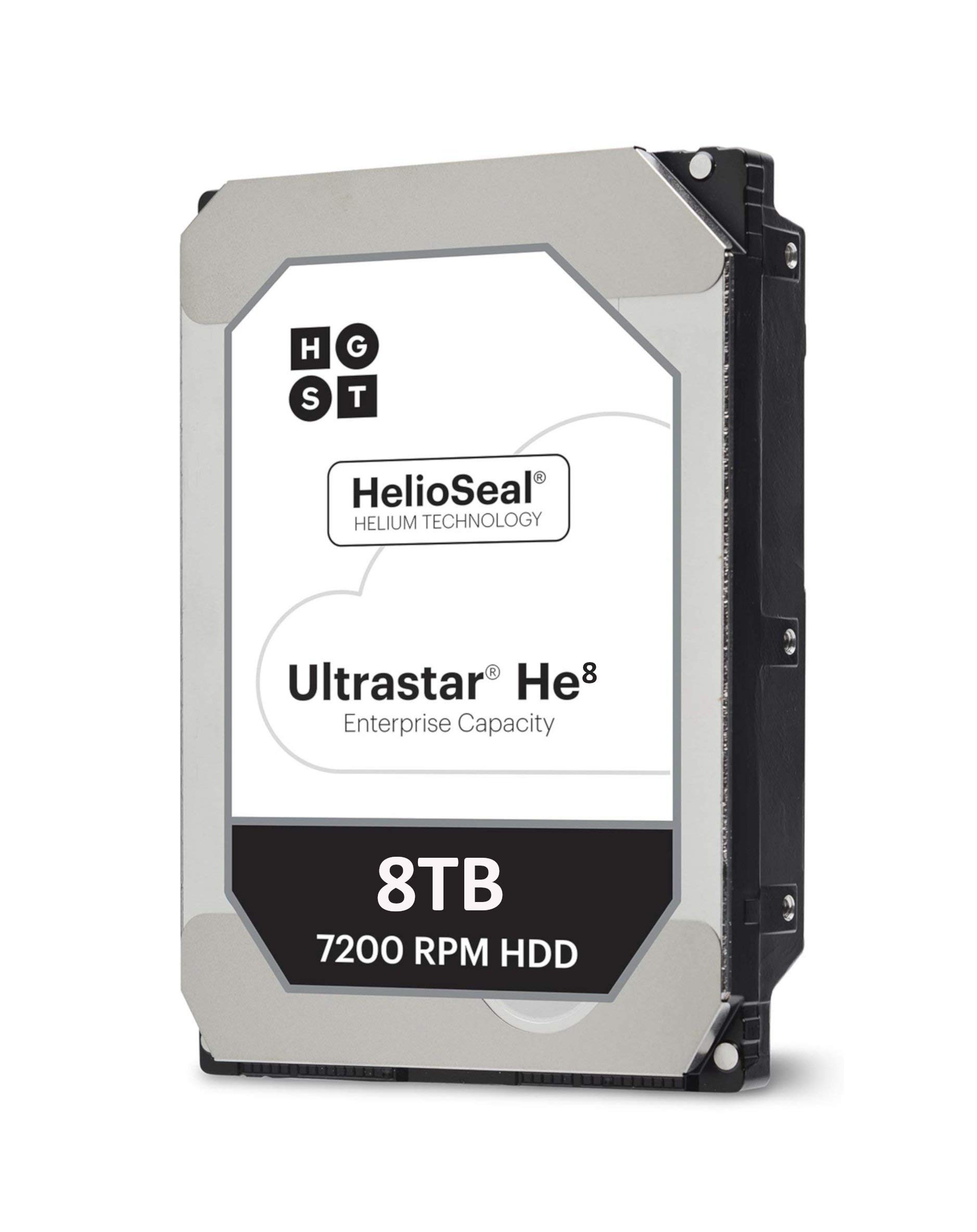 HGST HUH728080ALE600 0F25739 8000GB 7,2K RPM SATA 128MB 3.5" HDD (Renewed)
