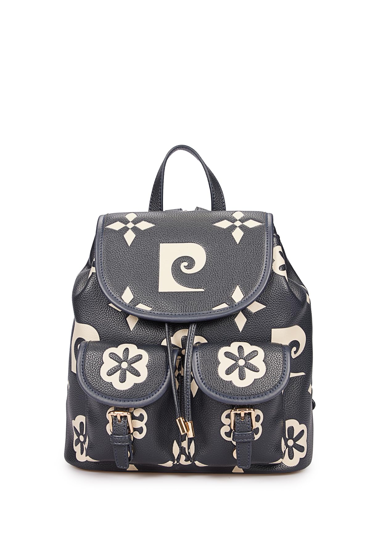 Suni Deri Polyester, LACIVERT, 23x26x12