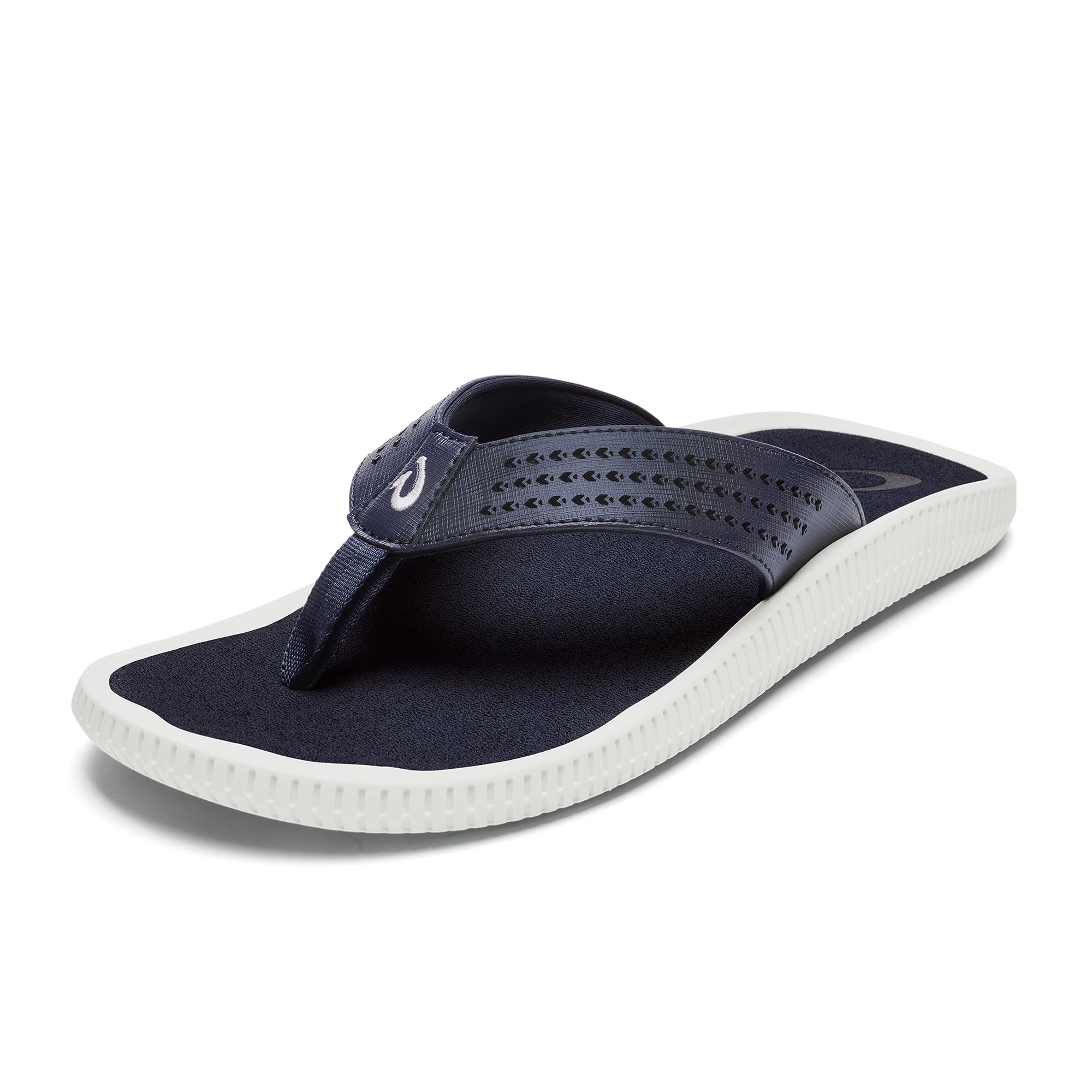 OLUKAI Ulele Golf Men’s Sandals, Versatile Design, Perfect for Course & Clubhouse, Non-Slip Footbed & Spikeless Golf Traction