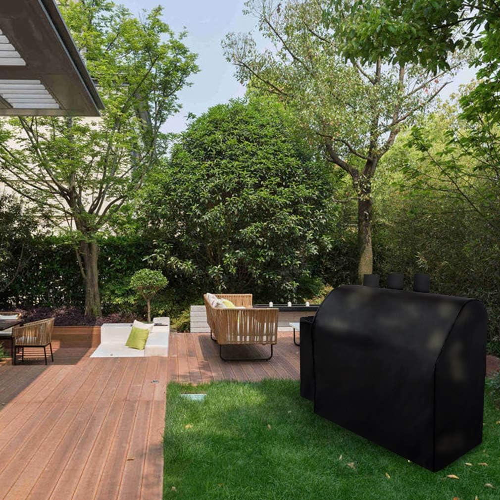 Stanbroil 8080 Dual Fuel Grill Cover Replacement for Char-Griller Duo/Double Play 5050/5650 Gas and Charcoal Grill Without Side Fire Box