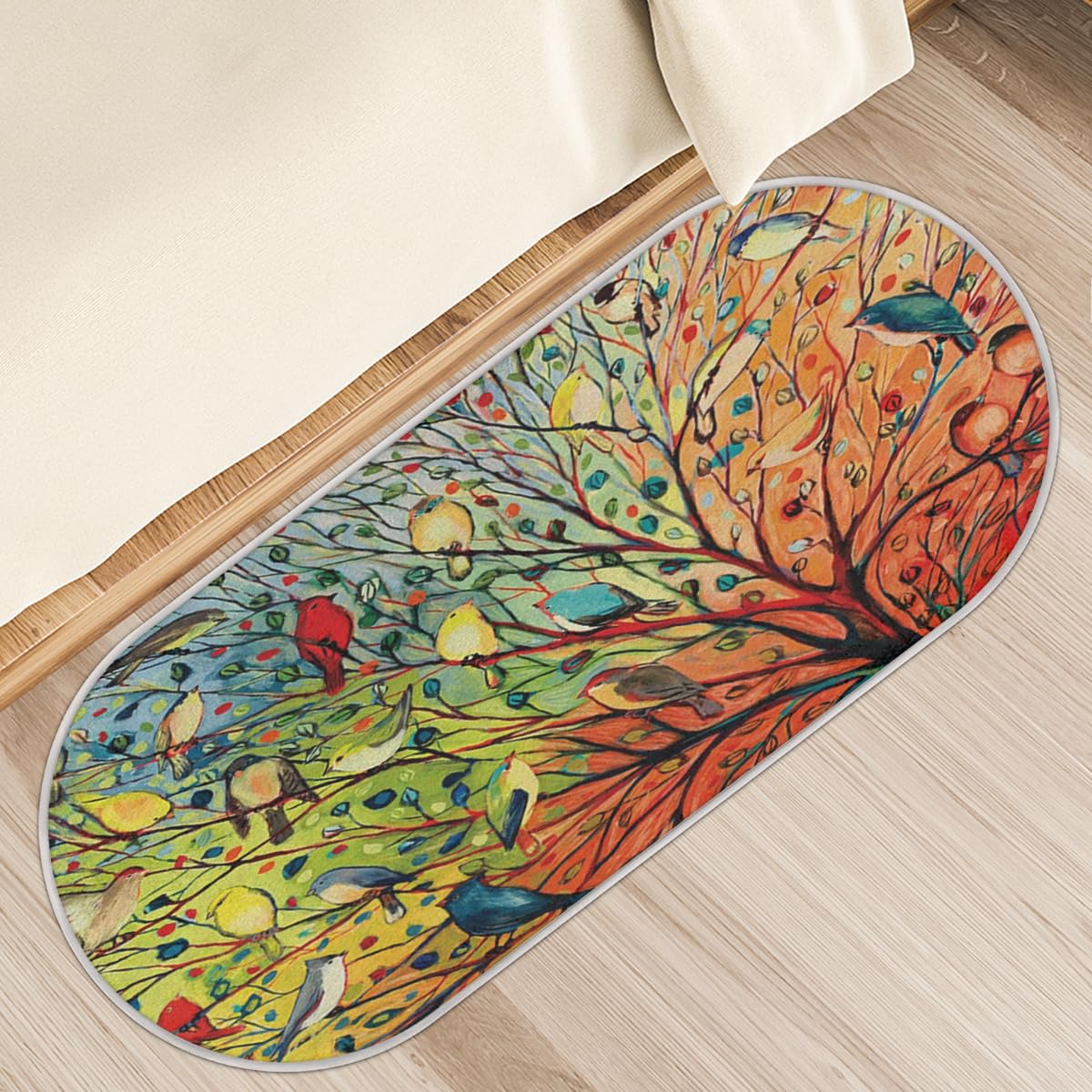 Tapis antidérapant doux pour sol glissant de cuisine et salle de bain