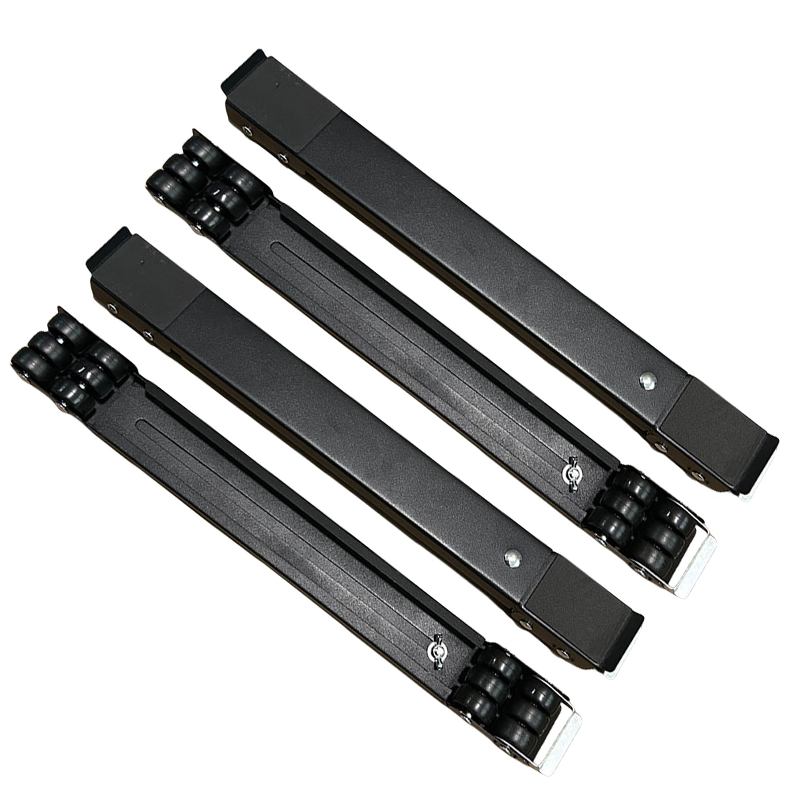 Extendable Appliance Rollers Mobile Base Multifunction Appliance Rollers 2 Set for Washing Machines & Household Equipment Washer Dryer Stand