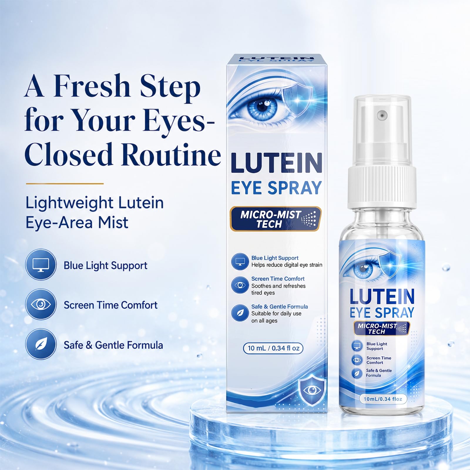 Lutein Eye Spray — Hydrating Mist, Portable for Daily Screen Eye Fatigue Relief — Amazon image 8