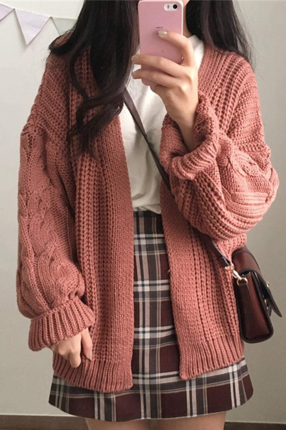 Amazon.com: No/Brand Otoño Coreano Moda Mujeres Suéteres Harajuku