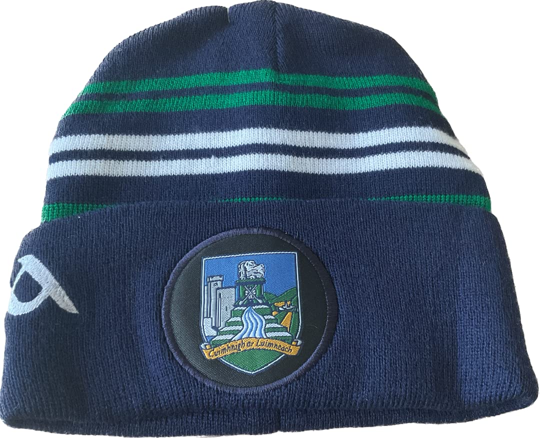Limerick Blue Official Gaa All Ireland County Home Style Bronx Hat Very Rare Green