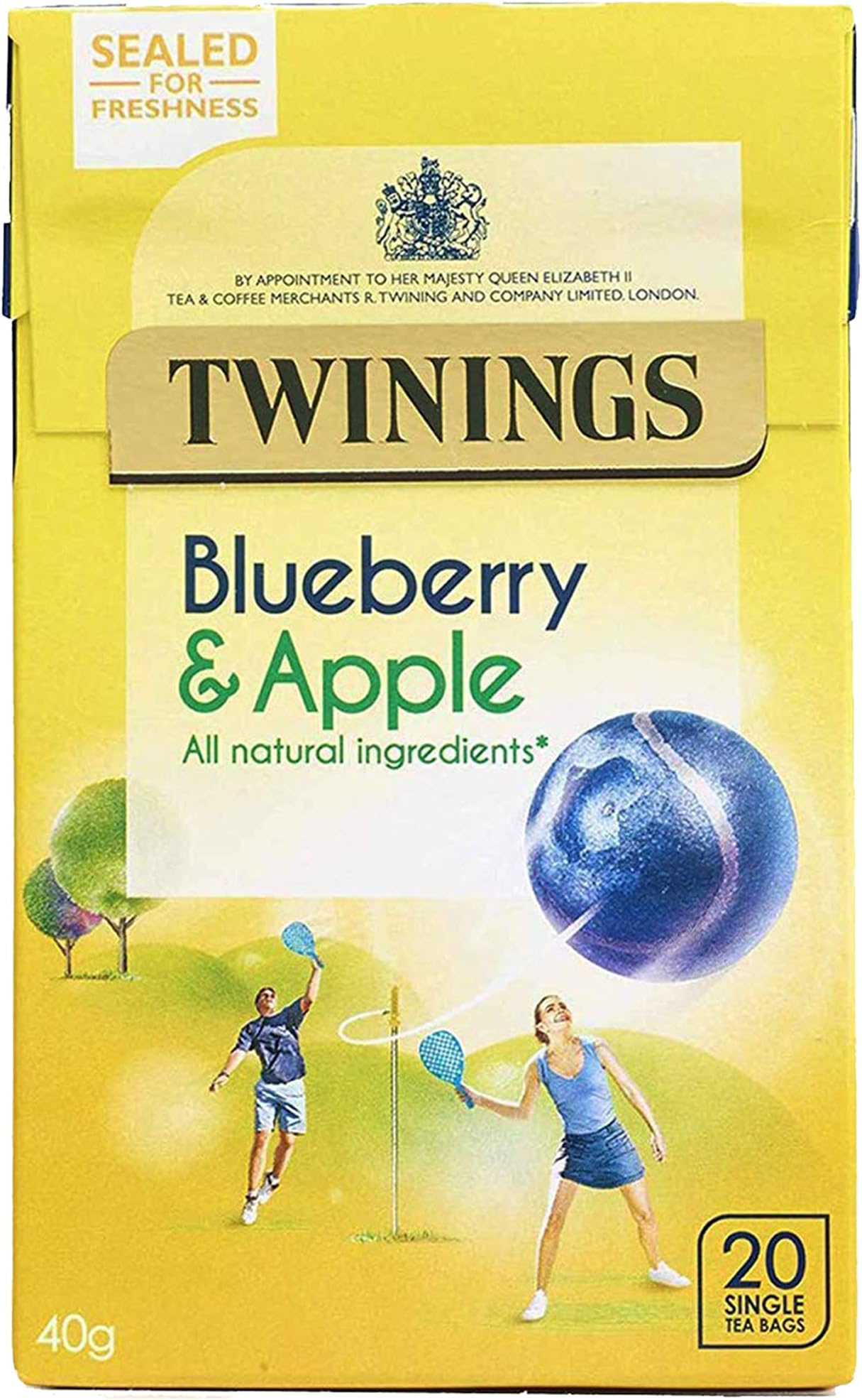 Twinings Blueberry & Apple Tea, 40 g