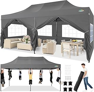 COBIZI Heavy Duty Pop Up Canopy Tent