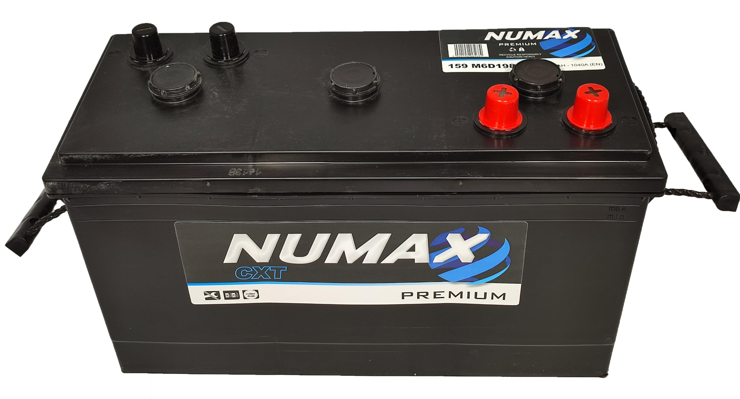 Batterie de démarrage Numax Premium 6 Volts M6D 159 6V 198Ah / 1040A