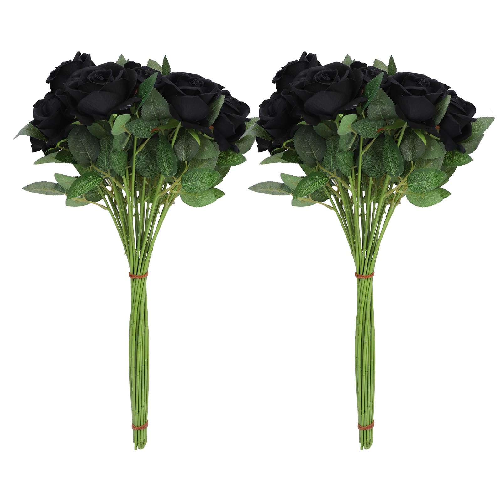 Aramox Rose Artificiali Fiori Finti con Steli Lunghi, 50 Pezzi 19,9
