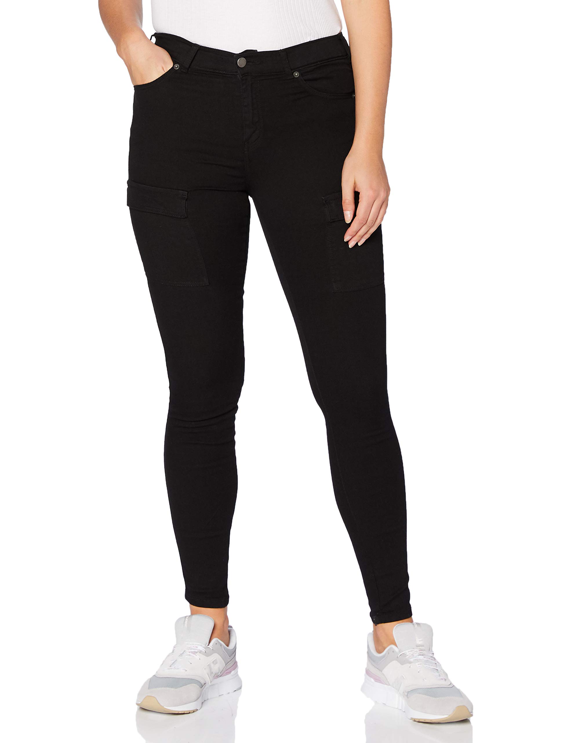 Dr Denim Lexy Cargo Black