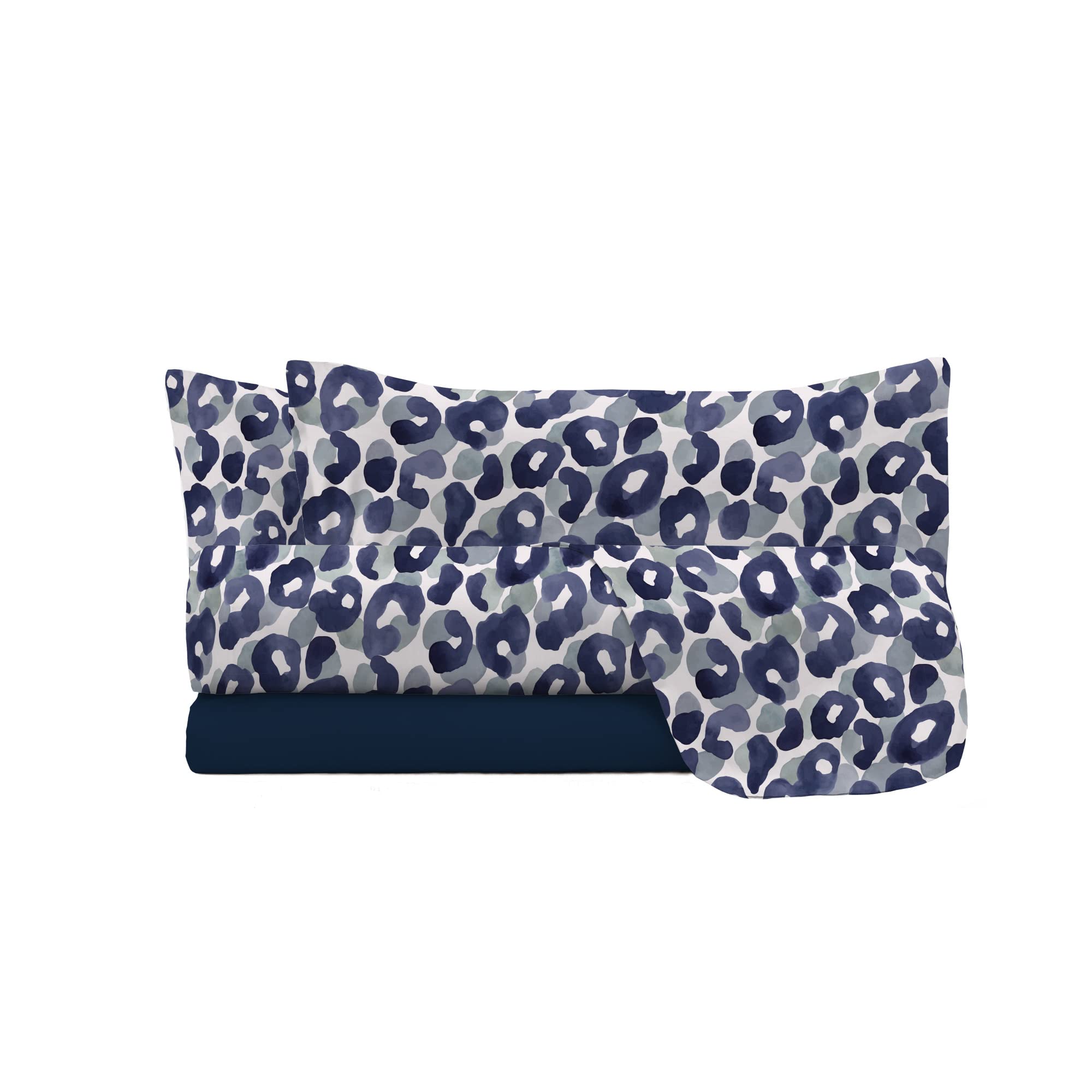 Fashion Microfibre Bed Linen Set, Made in Italy, Wild, Double, Double Bed - Image 3