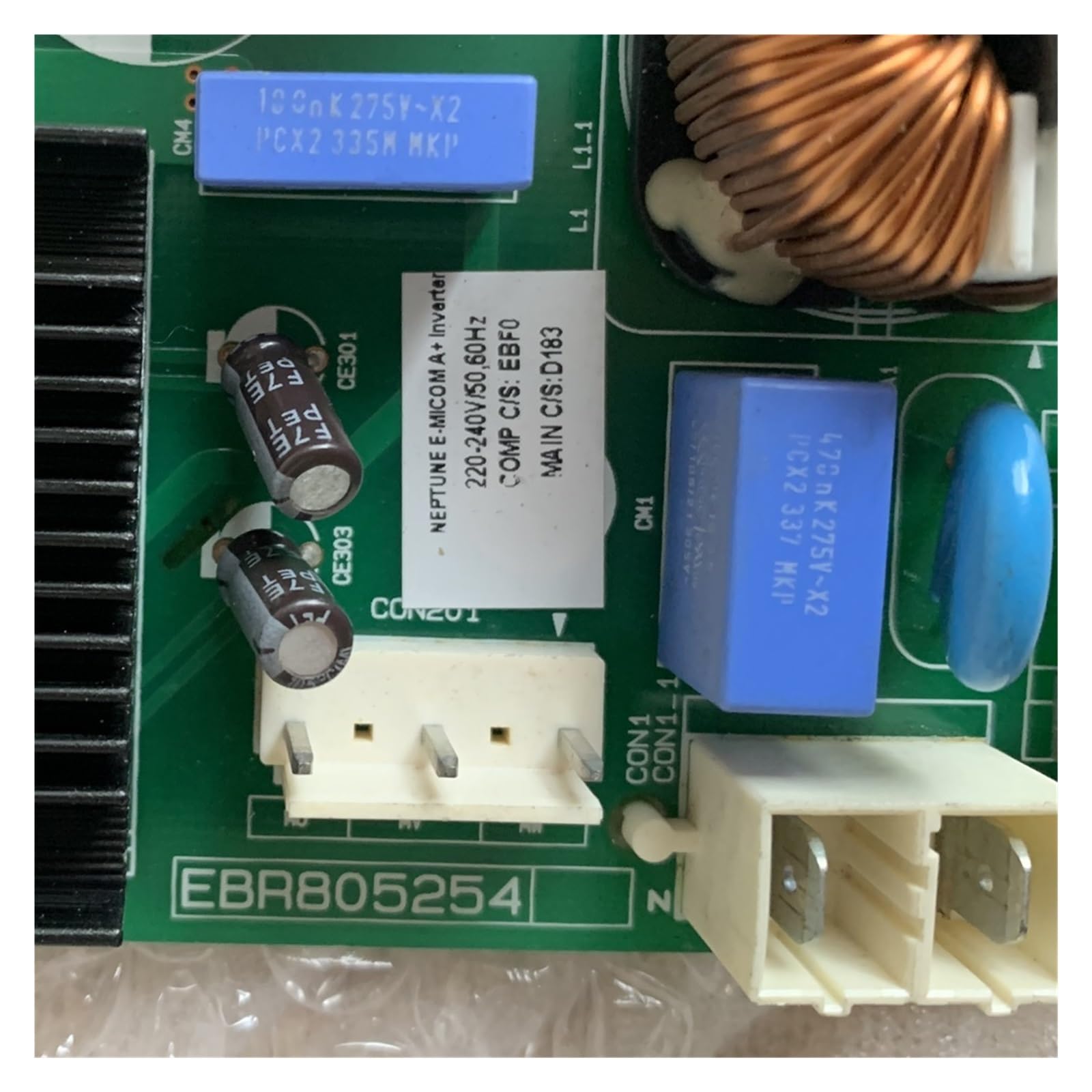 YTGWLKCO Refrigerator Motherboard EBR80525421 40 EBR805254, Compatible for LG, Refrigerator Inverter Board