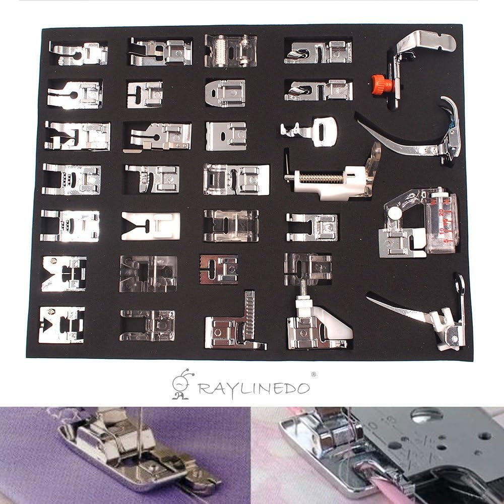 32 Parça Ev Tipi Dikiş Makinesi Ayak Seti