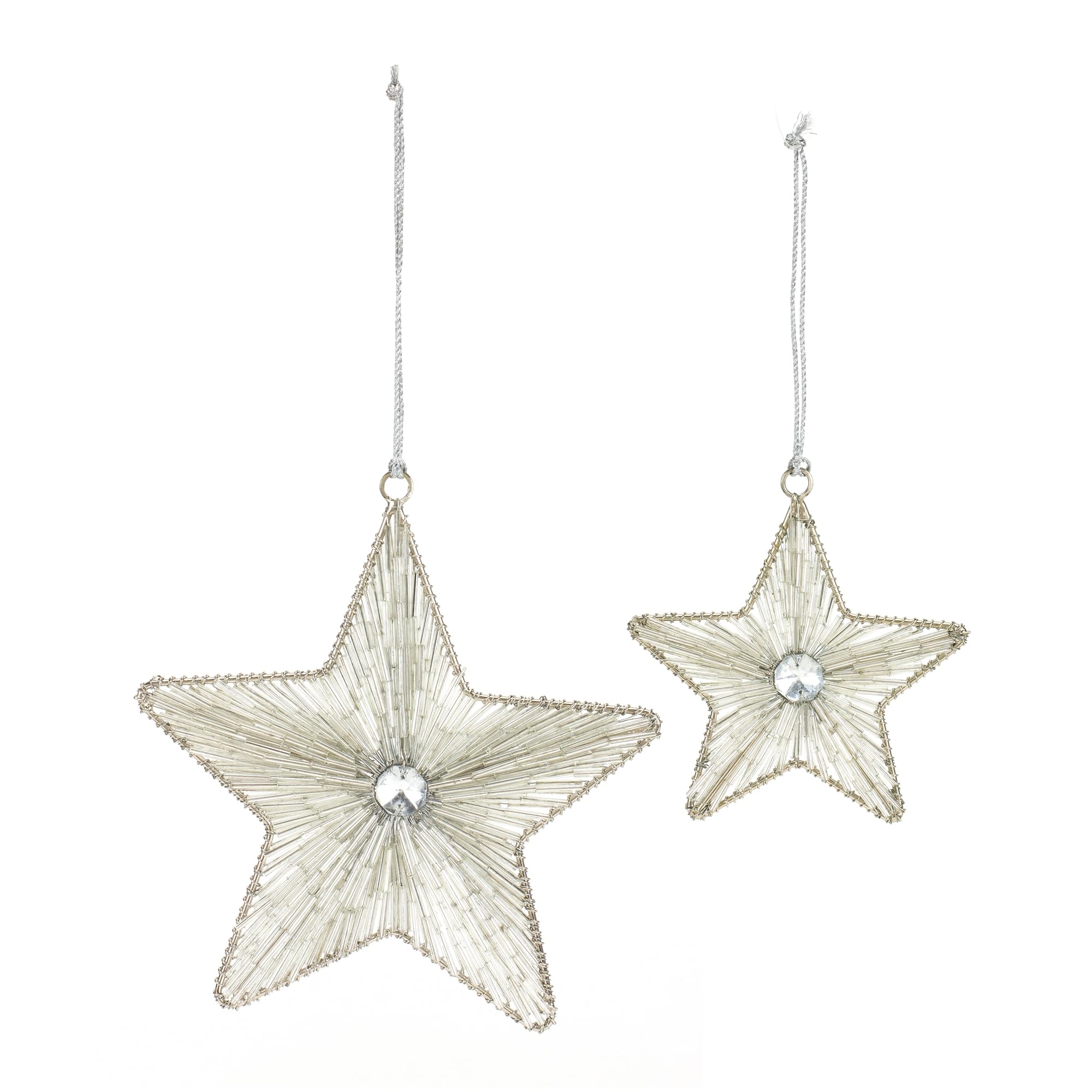 Adorno de estrella Melrose 83581 decorativo para centros de mesa y ambientes acogedores