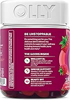 Vista 11 de OLLY - Goma multivitamínica para mujer, salud general y apoyo inmunológico, vitaminas A, D, C, E, biotina, ácido fólico, vitamina masticable