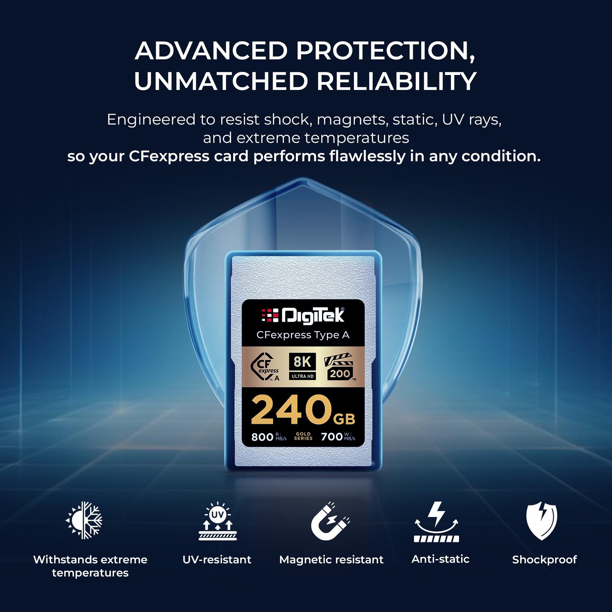 Digitek 240GB CFexpress Card - 8K Video & Photo -5