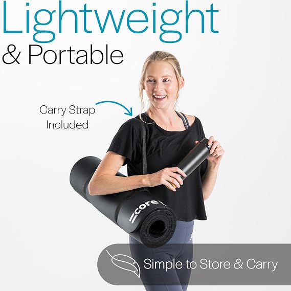Core Balance NBR Pilates Mat, 10mm