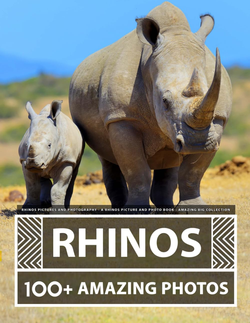 Rhino Pictures and Photography - A Rhinos Picture and Photo Book - Amazing Big Collection: 100+ Amazing Pictures of Rhinos in this Beautiful Rhino photo book