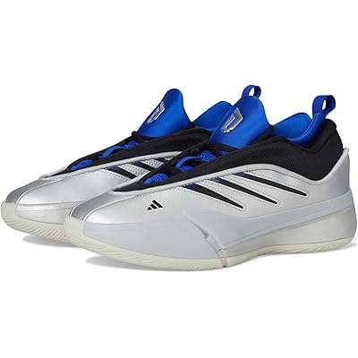 adidas Dame 9 Basketball Shoes silver metallic/black/lucid blue