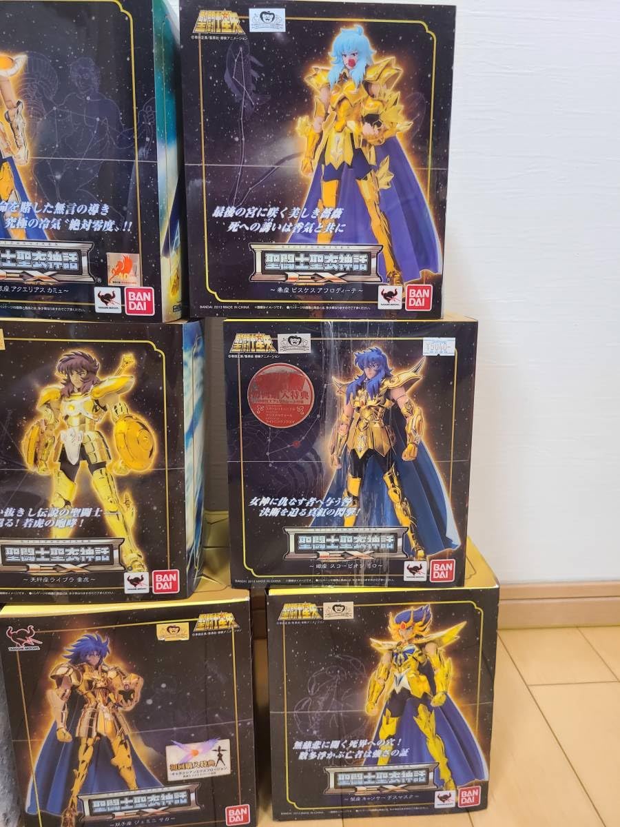 聖闘士聖衣神話EX 黄金魂GOD CLOTH全12体 プラスα - コミック・アニメ 